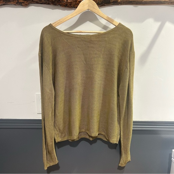 Private Edition Vintage Gold Sweater size M/L - Picture 1 of 8